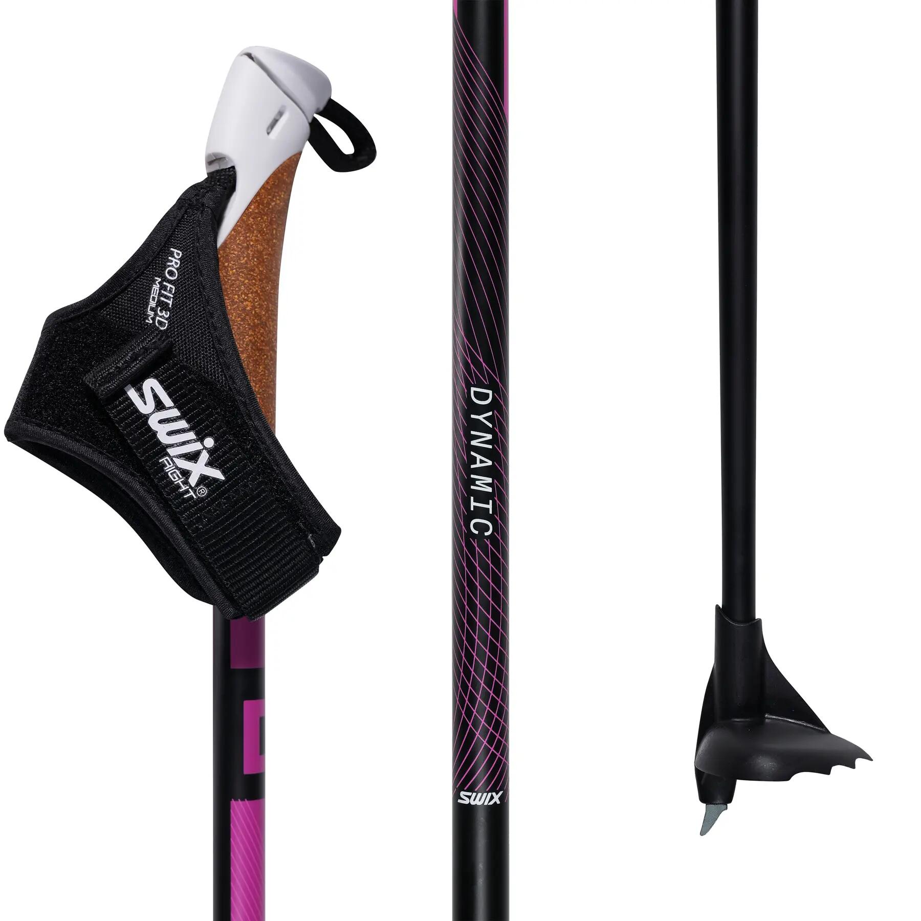 Kije narciarskie Swix Dynamic D3 Carbon Pink