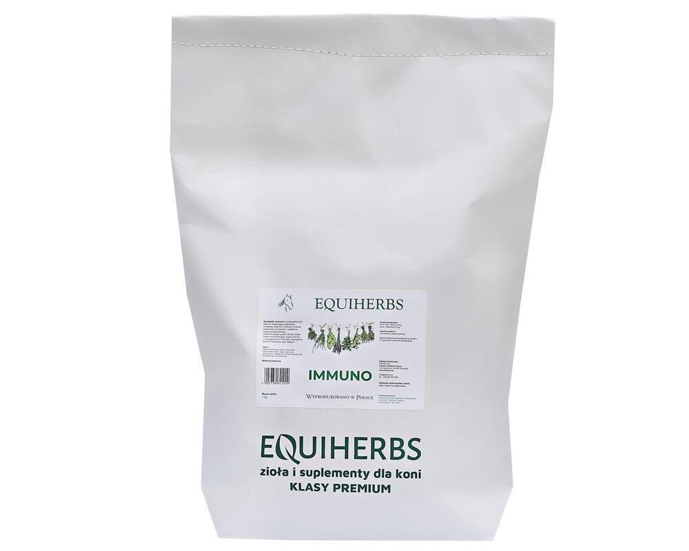 IMMUNO mieszanka ziołowa 1KG EQUIHERBS