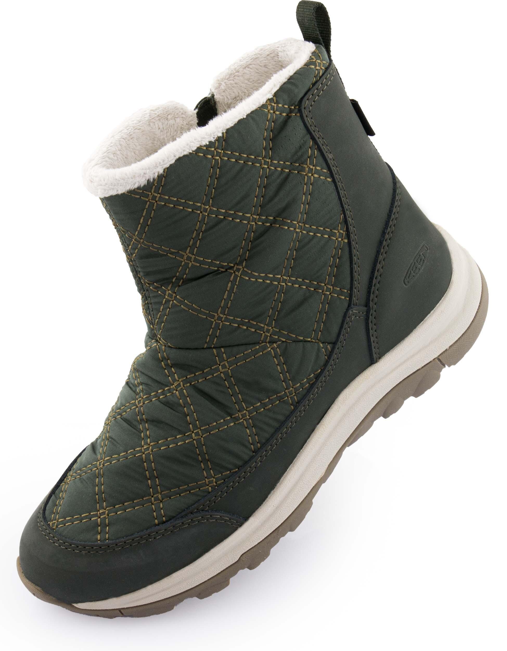 Keen Terradora II WMS Buty damskie zimowe Pull-On WP – ciemna zieleń