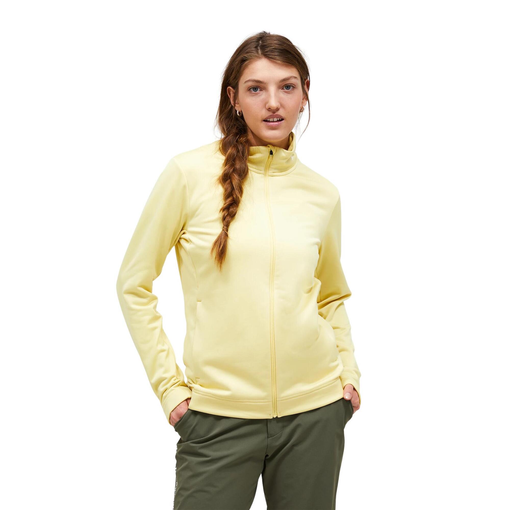 Bluza Peak Performance damska Rider Tech Zip Jacket żółta - XS