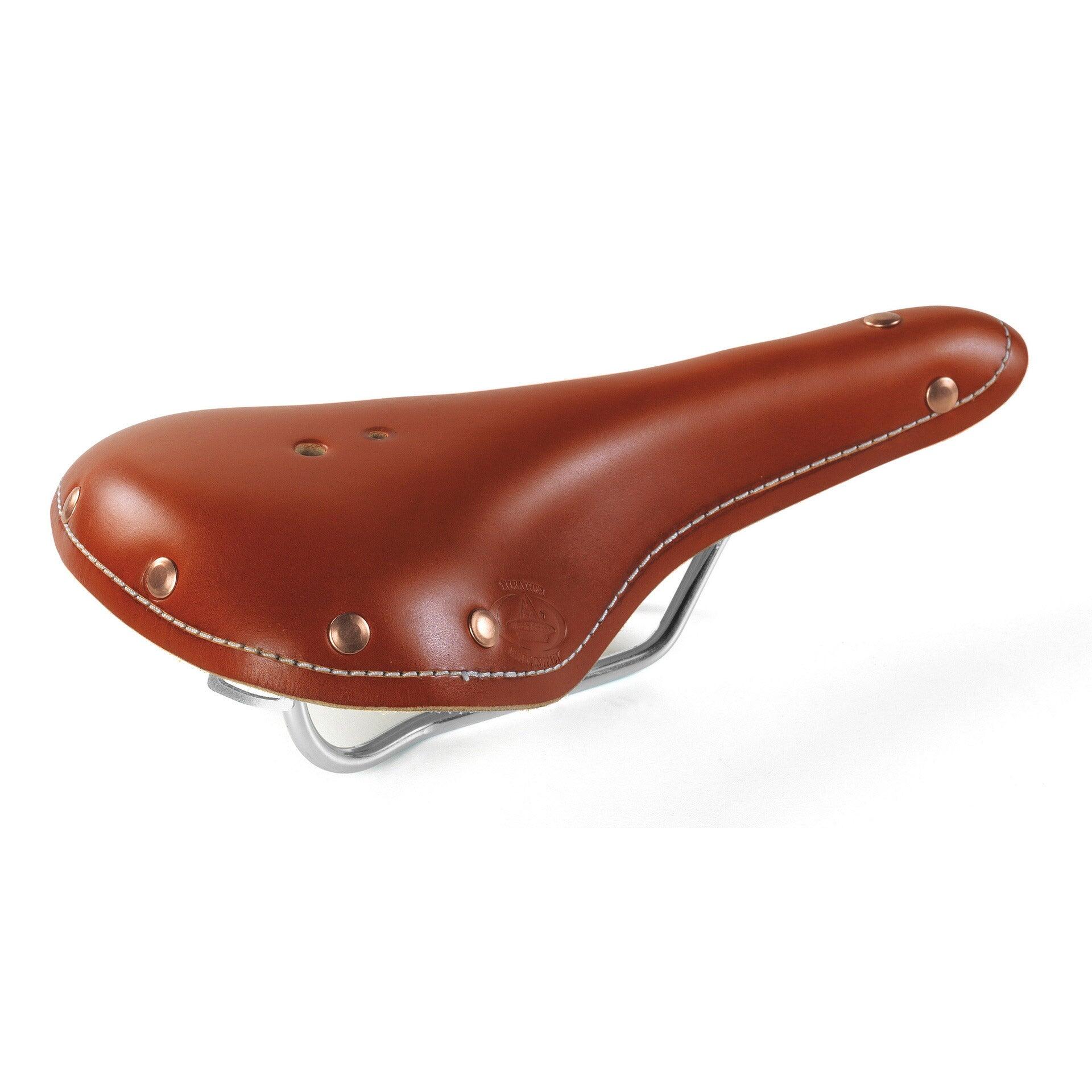 Siodło Monte Grappa Old Frontiers Sport skóra cognac