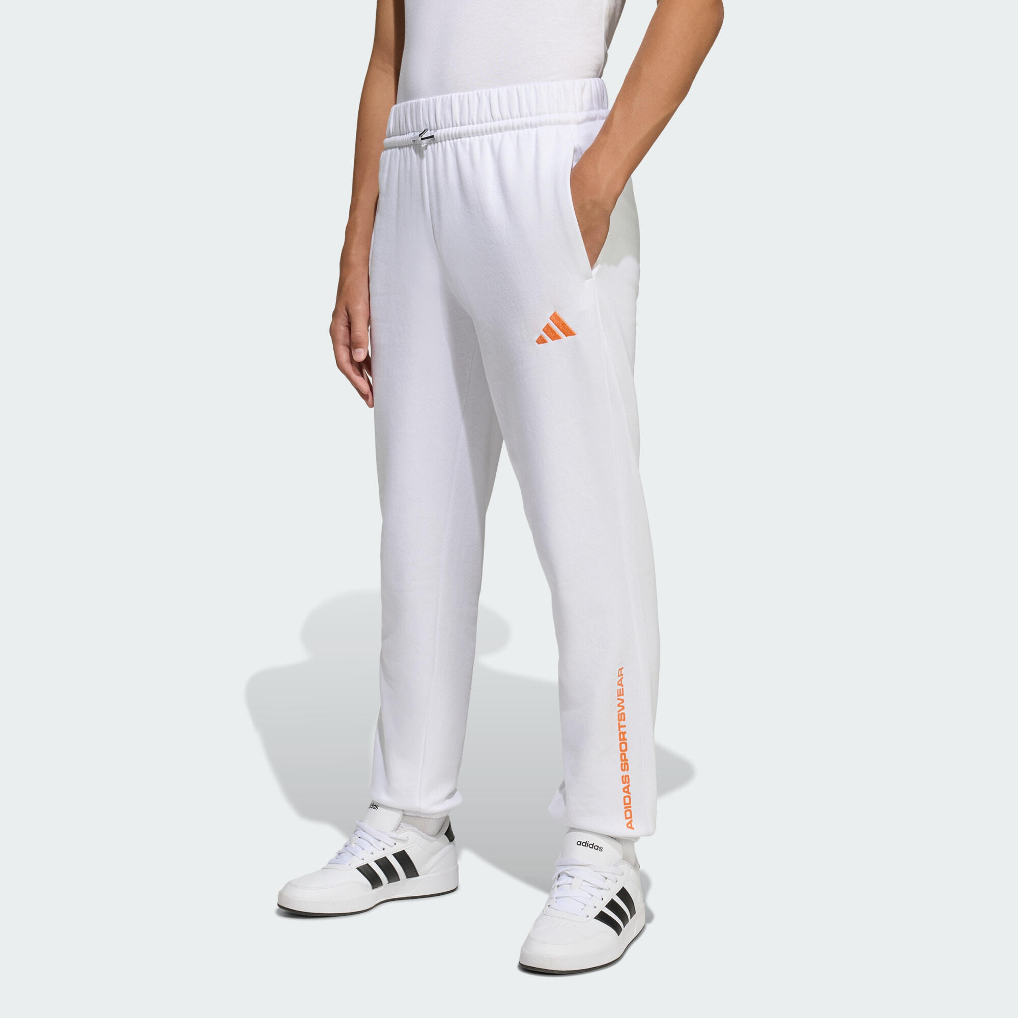 Spodnie adidas Slogan Fleece Pants