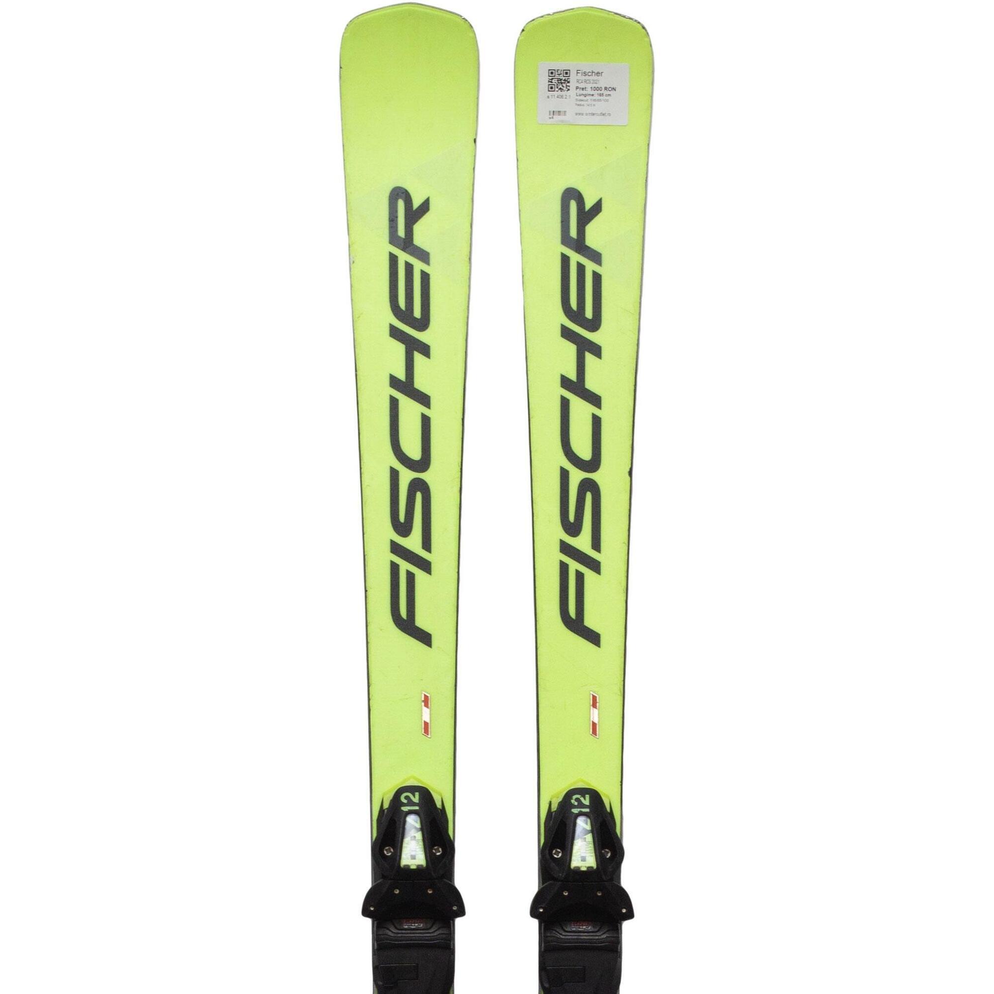 Second Life- Narty FISCHER RC4 RCS 2021 165 cm- Stan dobry