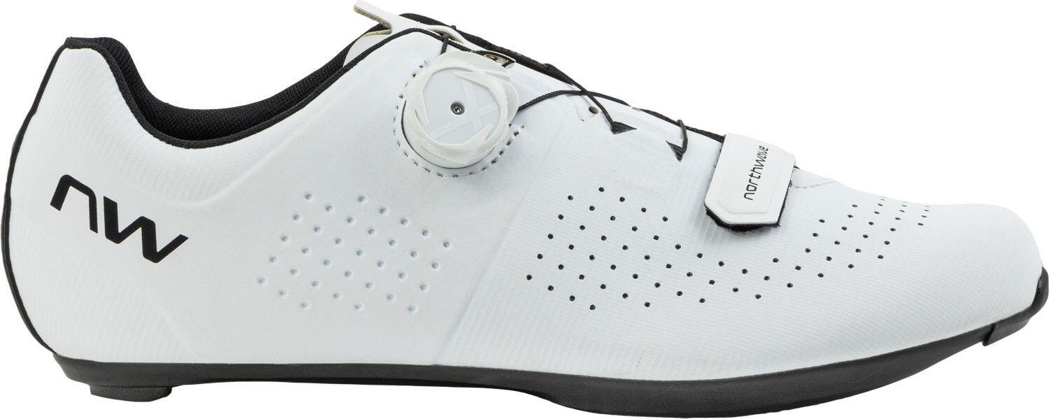 Buty rowerowe szosowe NORTHWAVE Typhoon biały