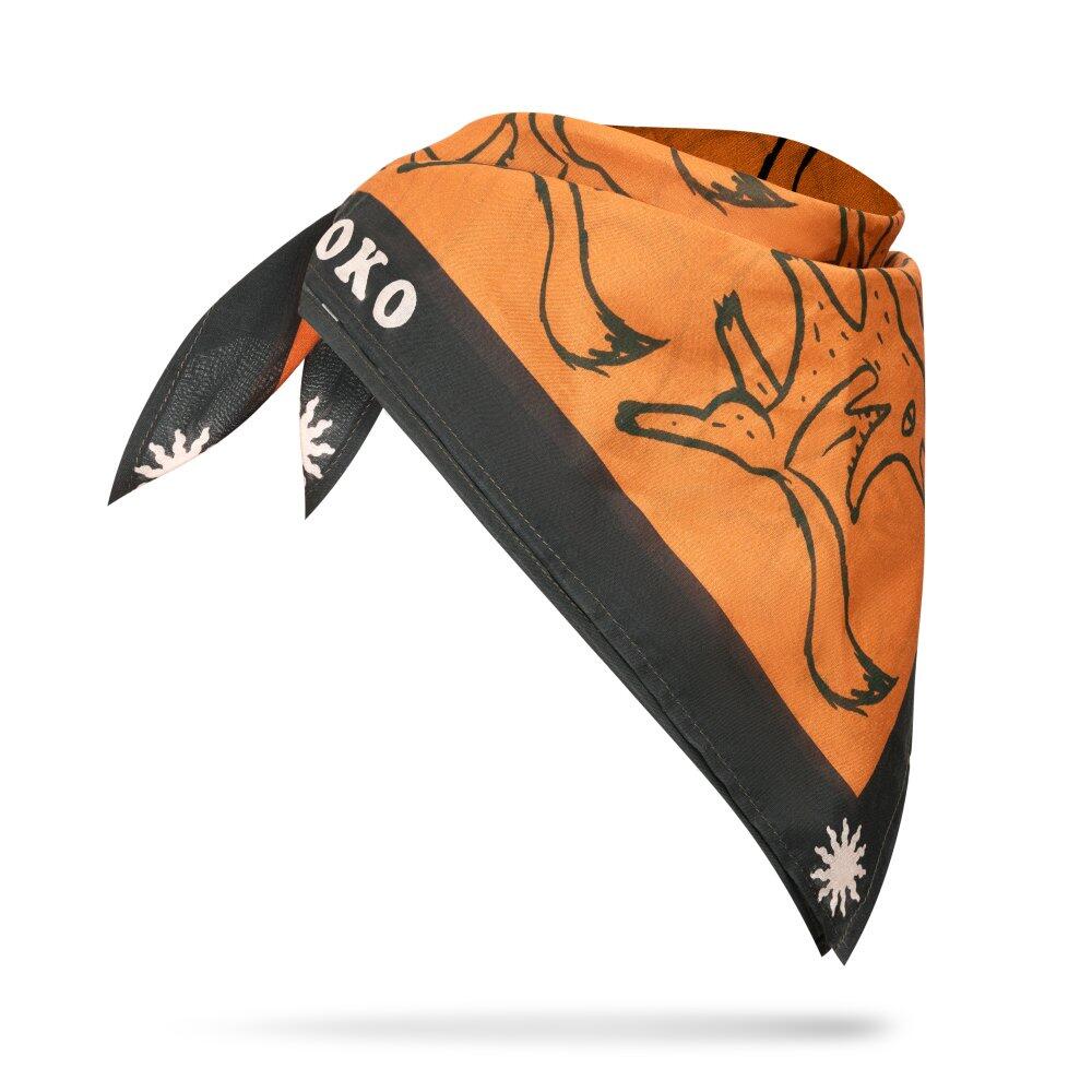 Turystyczna bandana rowerowa Kolarstwo Siroko Embrace Orange