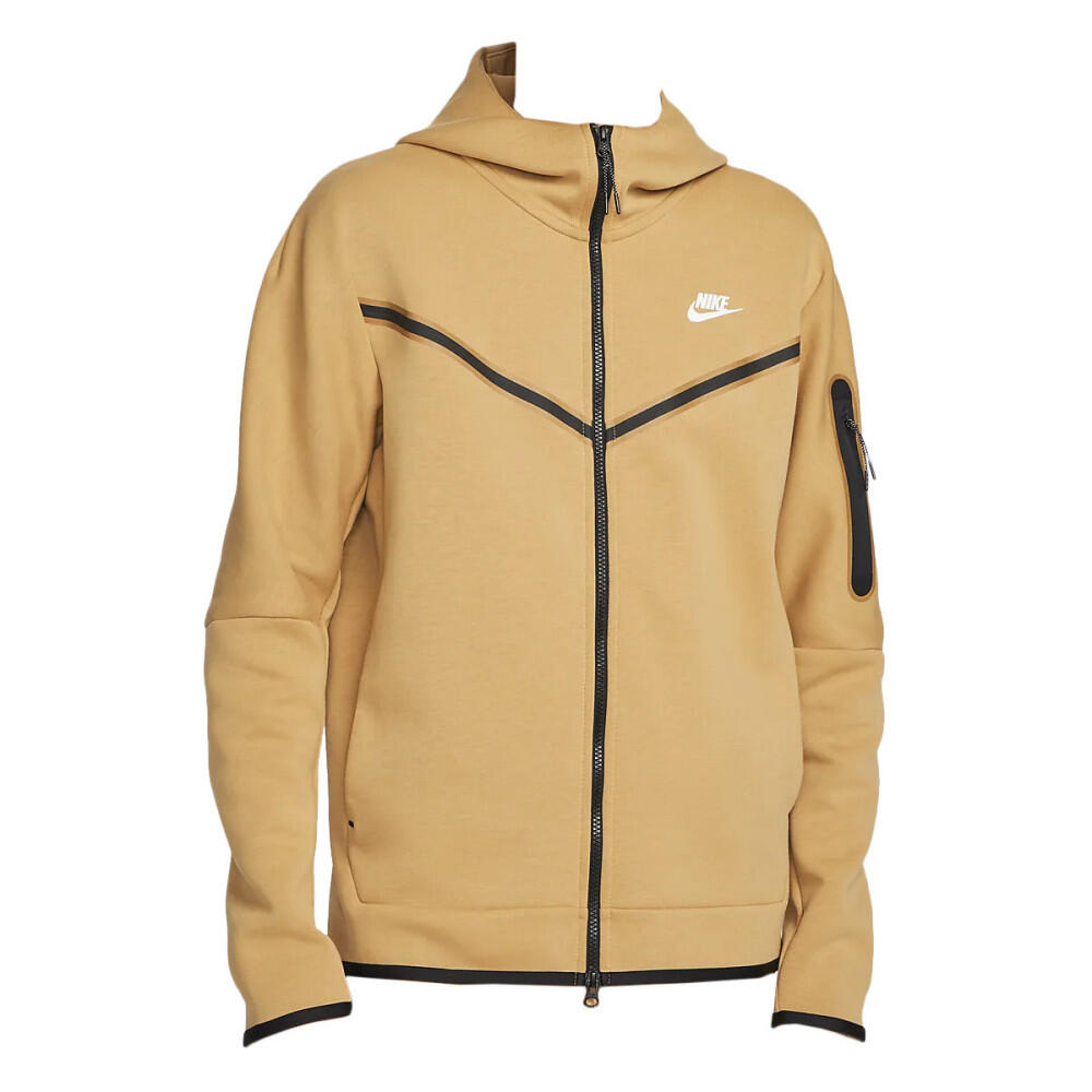 Kurtka Mężczyzna Nike Tech Fleece Full Zip beżowy