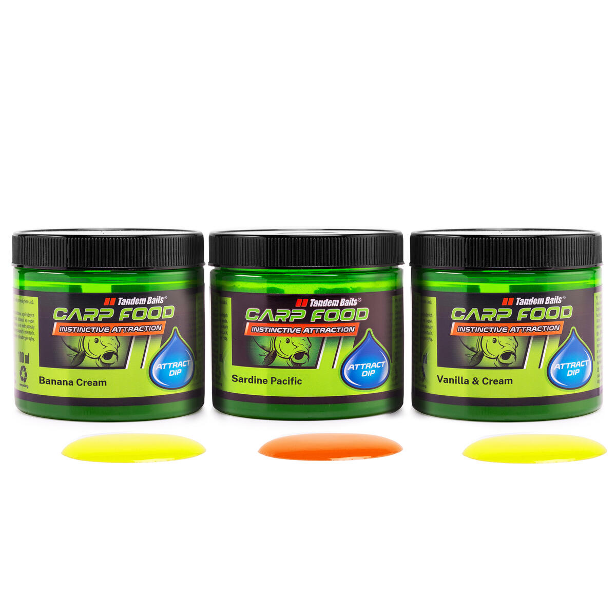 Dip Karpiowy Carp Food Attract 100ml Mix nr 1 – 3 sztuki