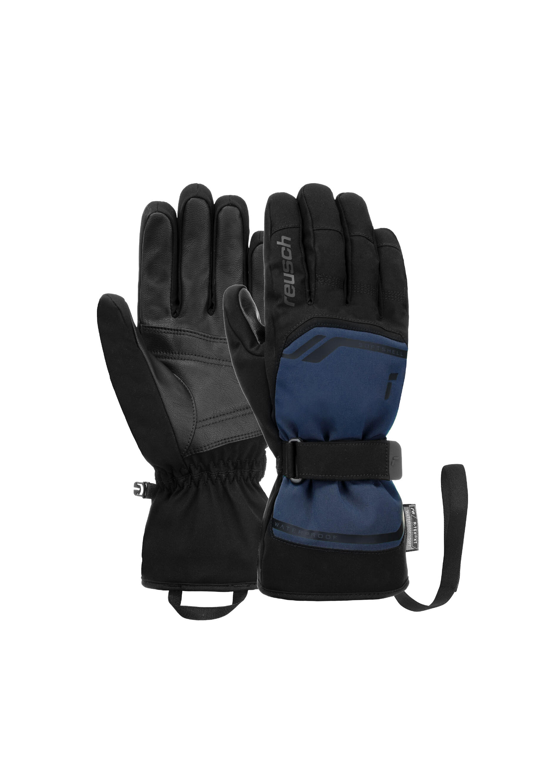 Rękawice narciarskie unisex Reusch Primus wodoodporne ocieplane softshell