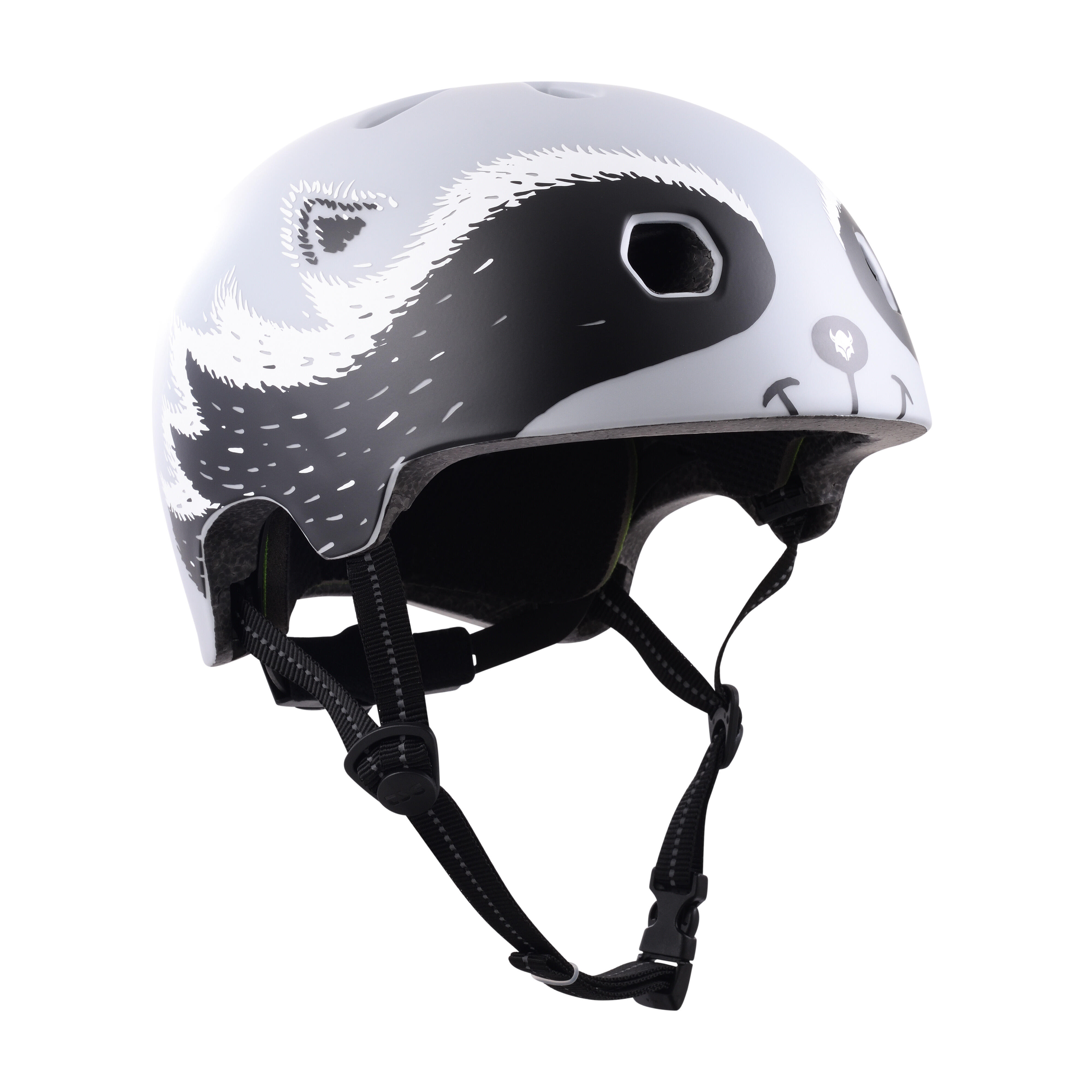 Kask – Meta Graphic Design Racoon – rozmiar XXS/XS –