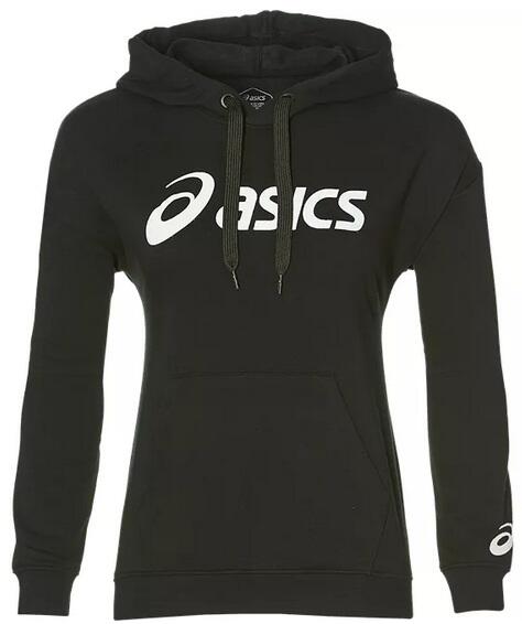 Bluza z kapturem Damska Asics Big Czarny