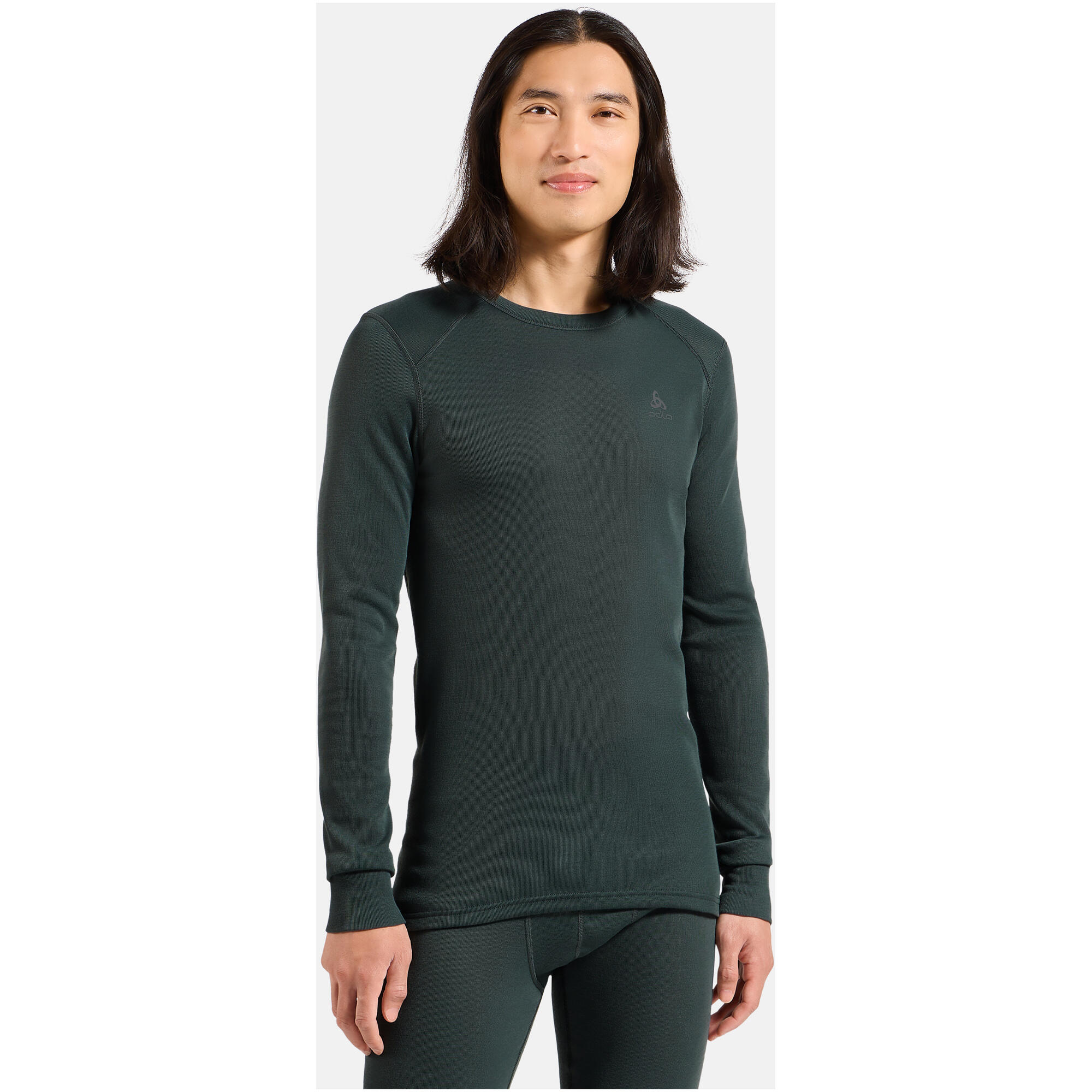 Bielizna termoaktywna z długim rękawem Odlo BL TOP crew neck l/s ACTIVE WARM