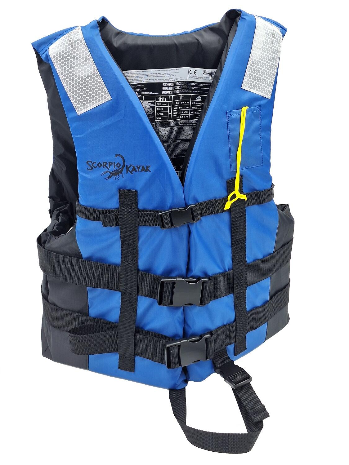Kamizelka asekuracyjna kapok na kajak łódkę sup Unisex Scorpio kayak Scorpio New