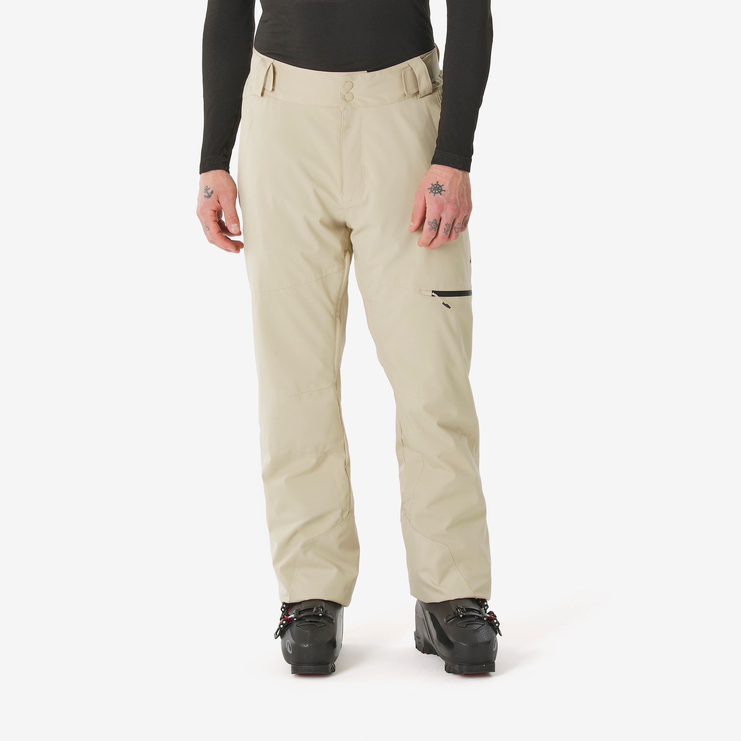 Spodnie narciarskie i snowboardowe męskie Quechua 500 softshell