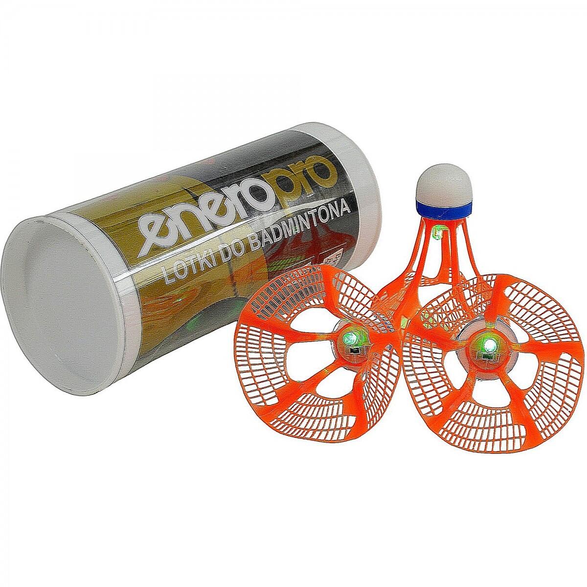 Lotka do badmintona Enero Pro Air Shutter LED 3szt