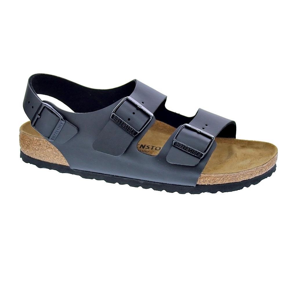 Czarne Kapcie Birkenstock Milano Dorosłych