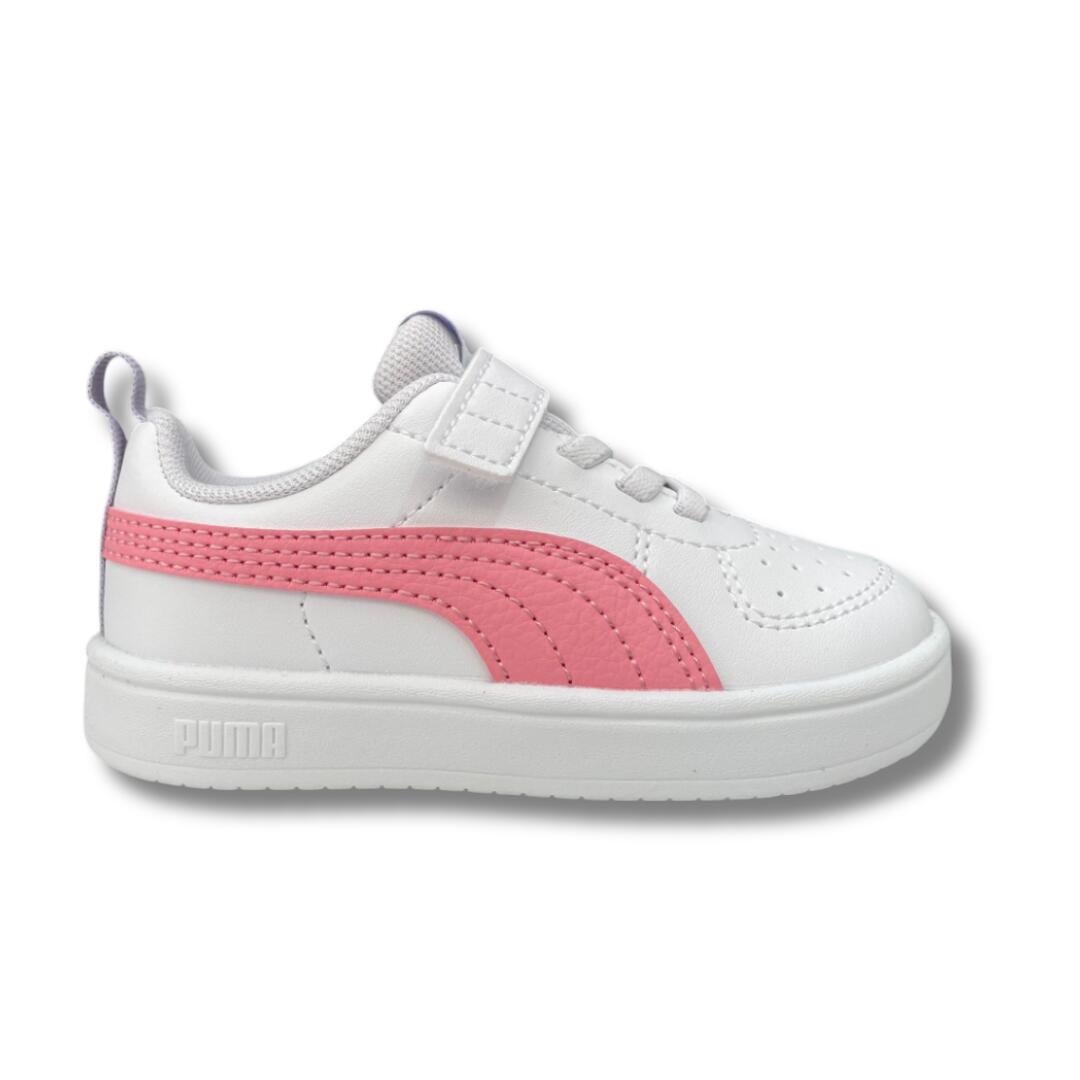 Zapatillas Casual Infantil Puma Rickie AC Blancas Ligeras- 384314-43
