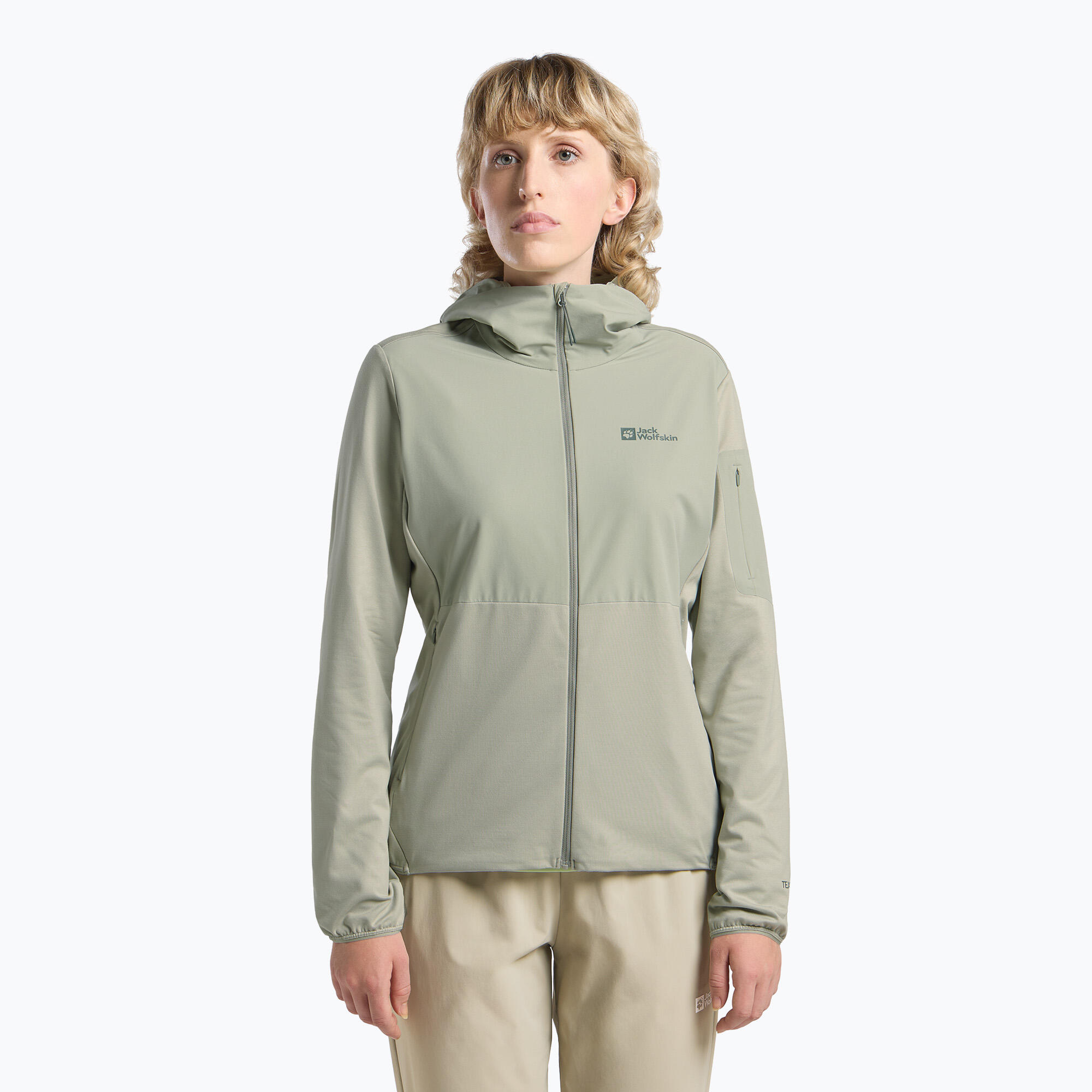 Bluza polarowa damska Jack Wolfskin Prelight Trail Hoody