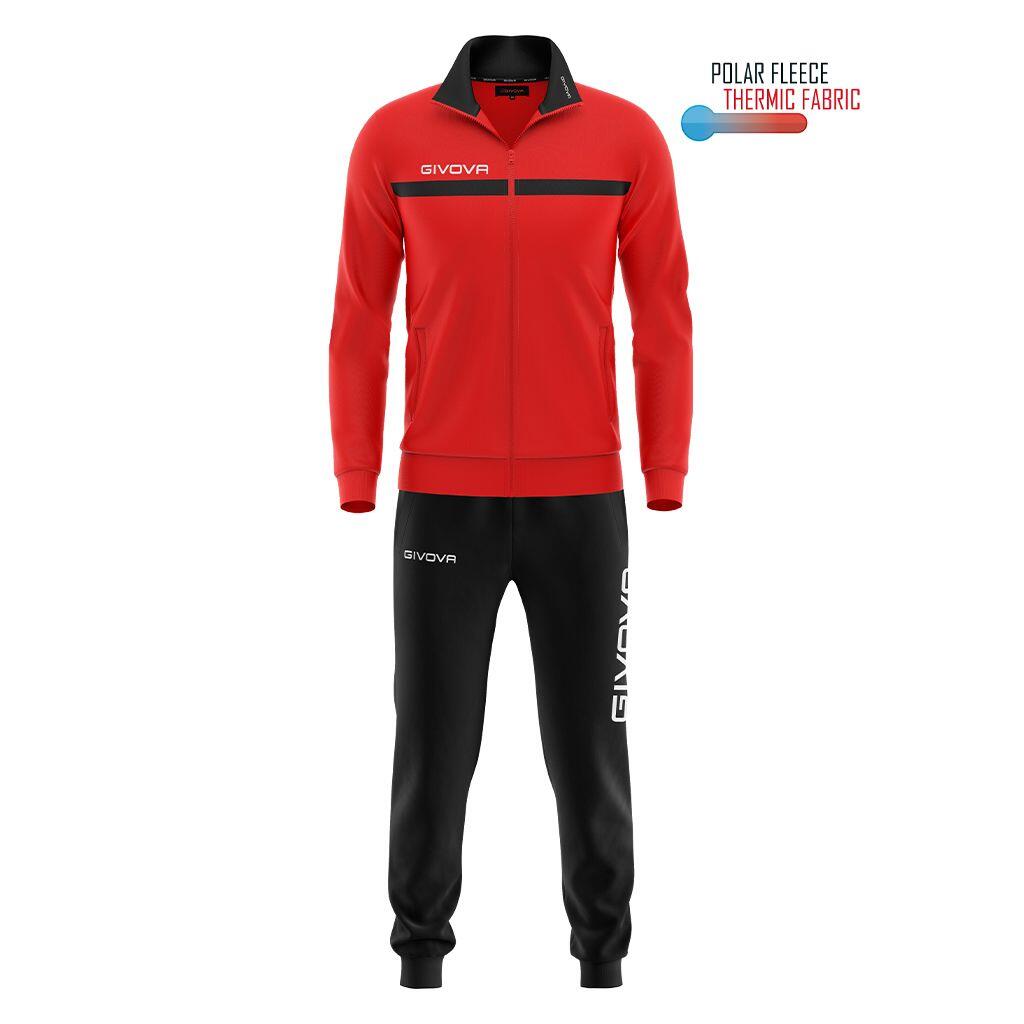Dres dziecięcy Givova One Polarfleece 3XS (7–8 lat) z zamkiem