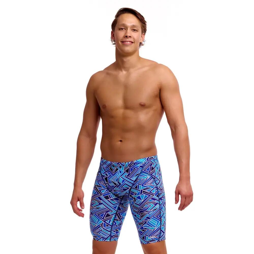 Spodenki do pływania Jammery Funky Trunks Blue Bits