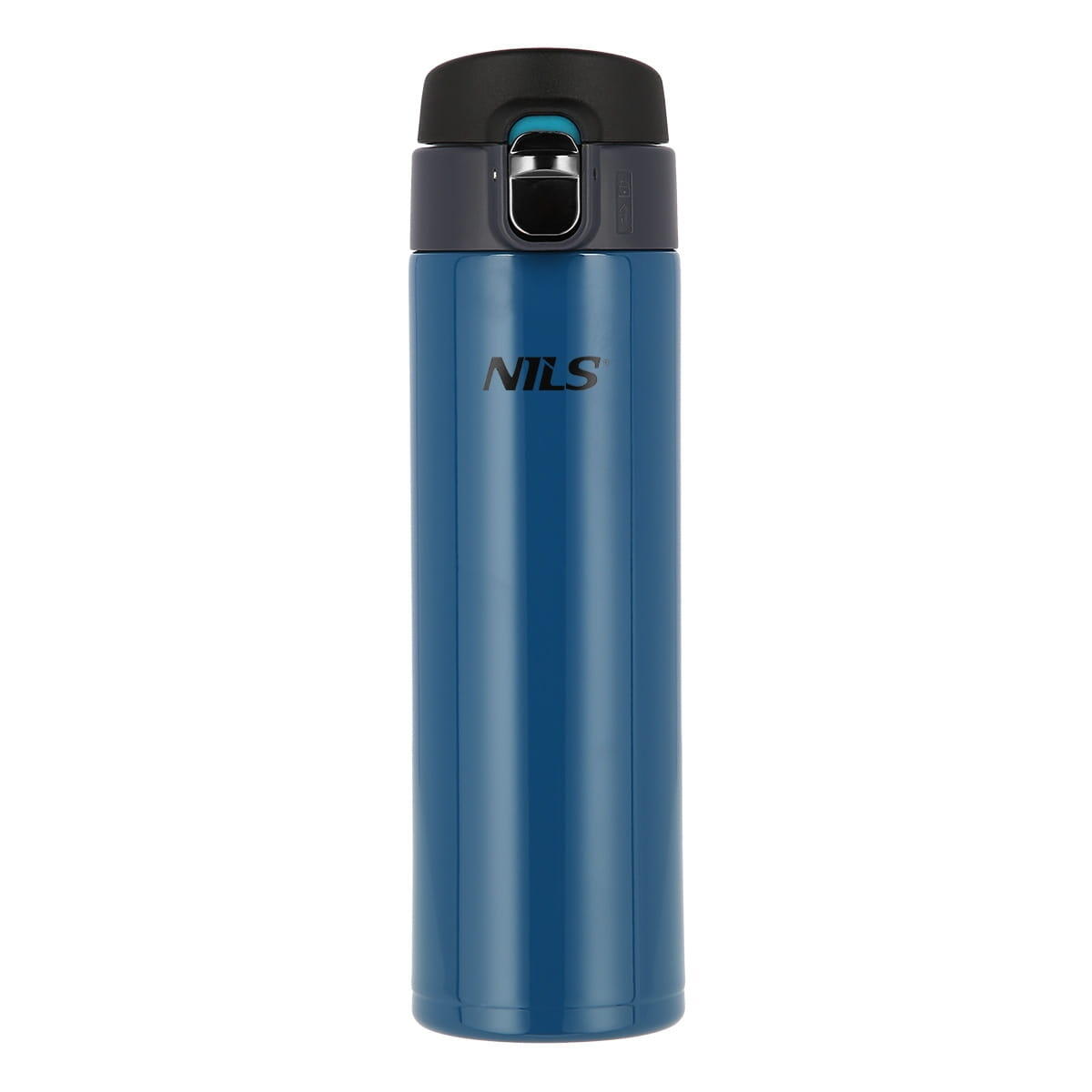 Kubek termiczny NILS NCB28 500 ml stalowy z blokadą otwierania