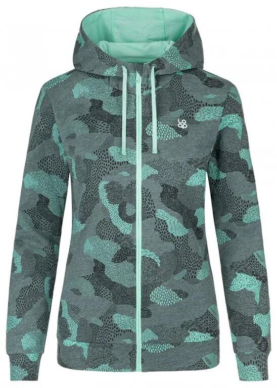 Bluza damska Loap Ecapa z kapturem i odwróconym zamkiem