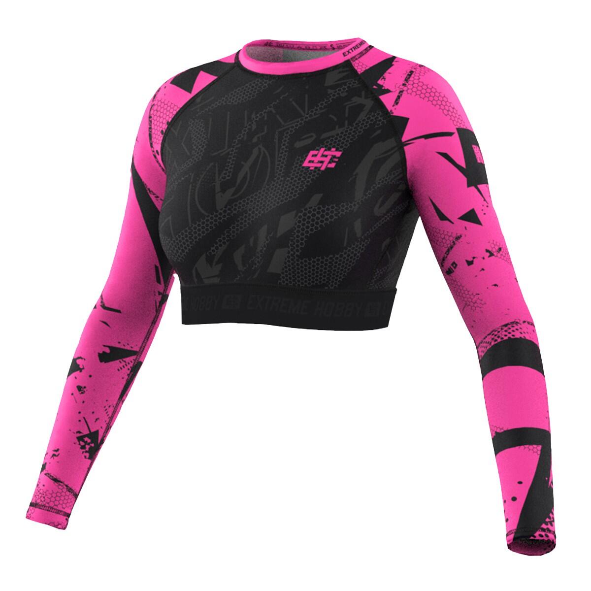 Koszulka Sportowa damska Crop Top do fitness EXTREME HOBBY NEO
