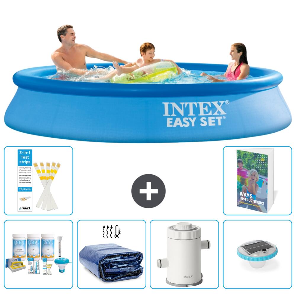 INTEX Basen Easy Set Okrągły - 305x61 cm - 7-częściowy S54