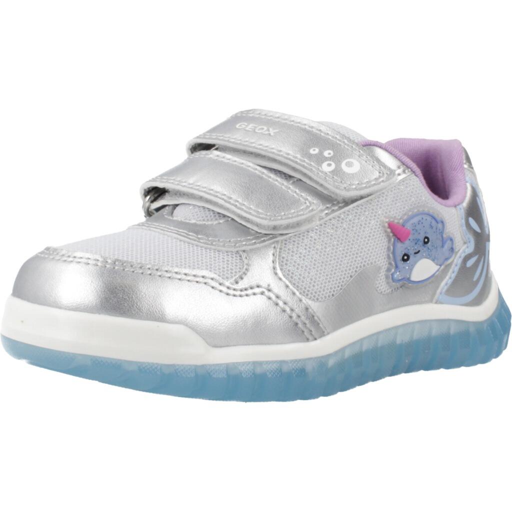Buty GEOX B LIGHTYLOO GIRL Srebrny