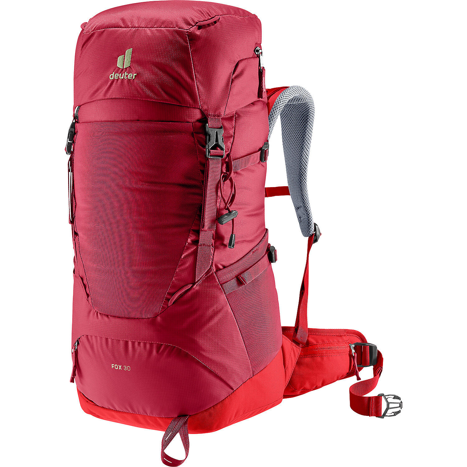Plecak dziecięcy Deuter Fox 30 Masala Cherry 34 L VariQuick 28–42 cm Aircontact