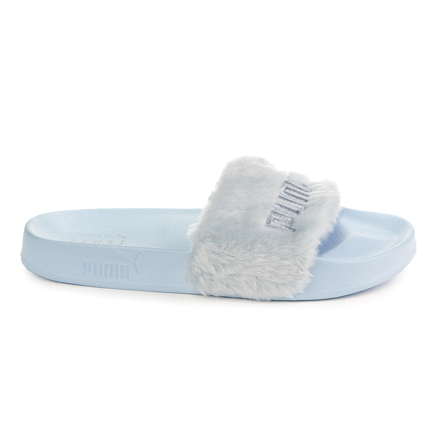 Klapki Fenty x Puma niebieskie