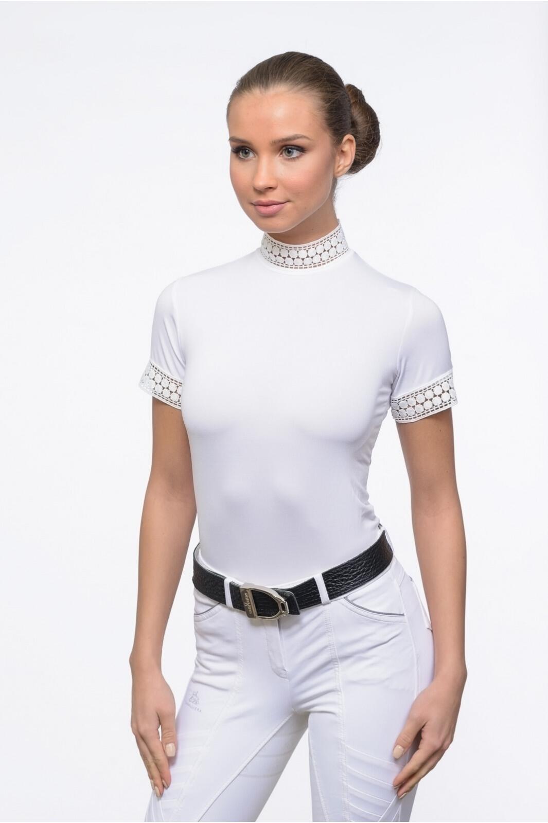Koszulka jeździecka damska Bella Lace