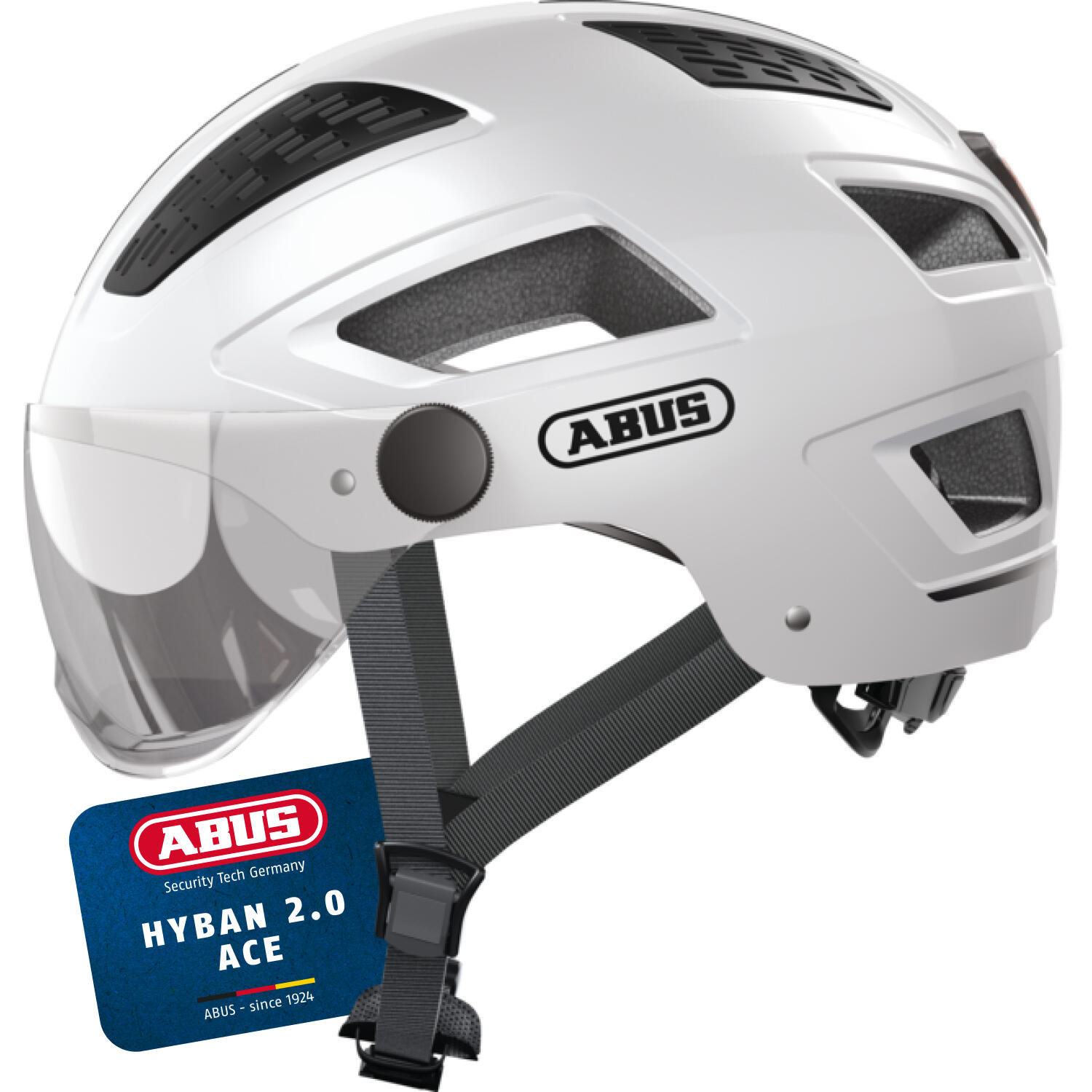 Kask Rowerowy Hyban 2.0 Ace Arctic Biały L 56-61 Cm