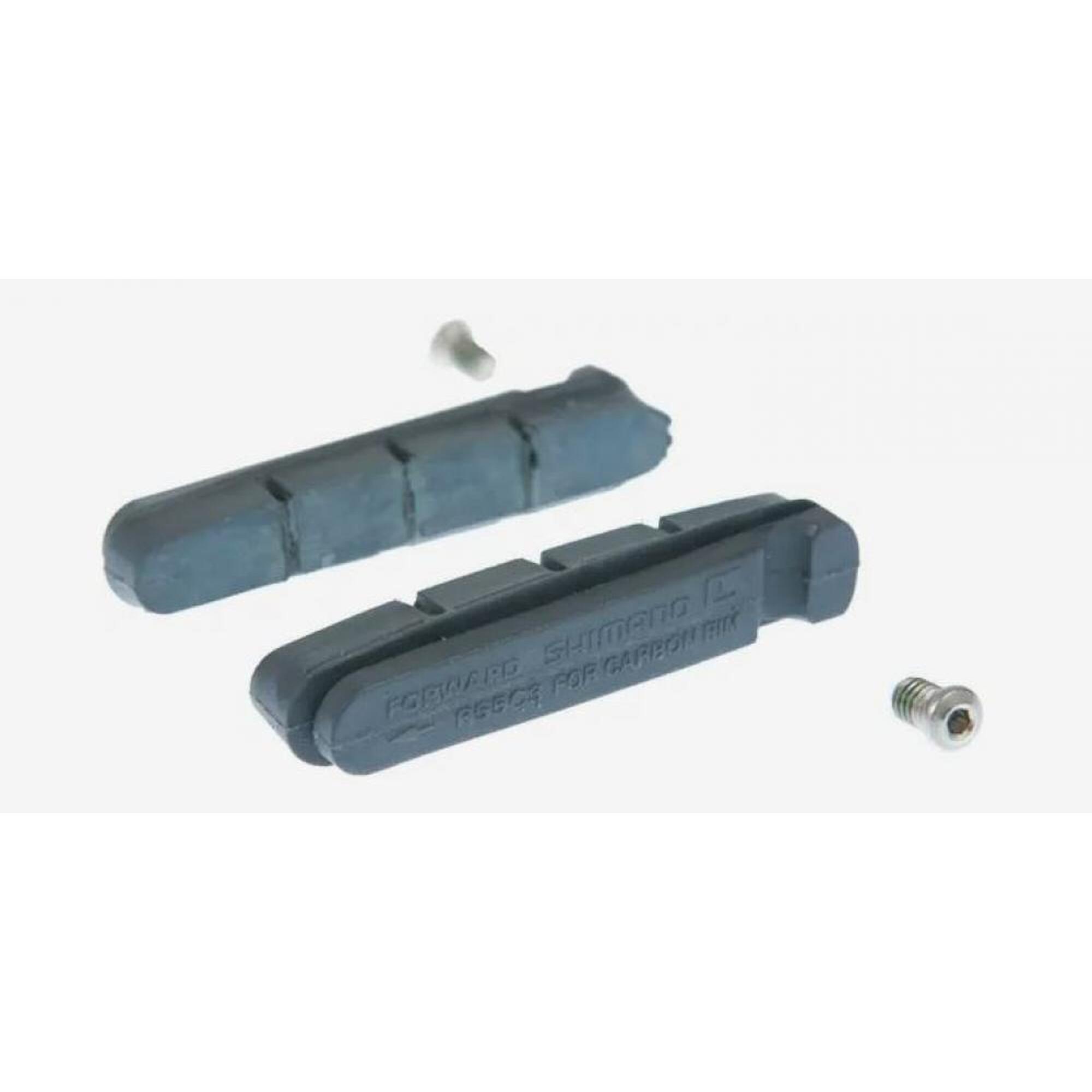 SHIMANO R55C3 klocki hamulcowe cartridge do felgi karbonowej para