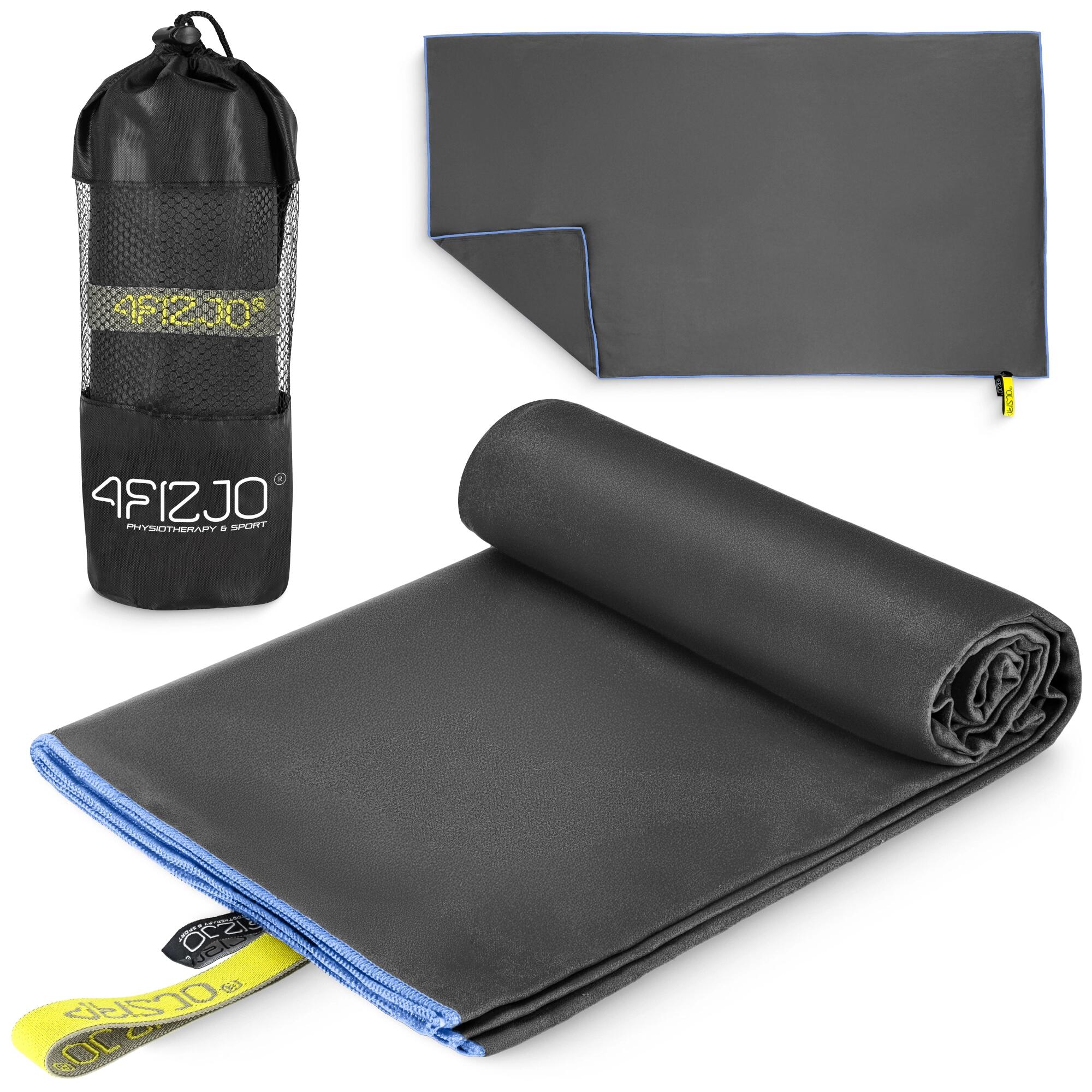 Ręcznik szybkoschnący z mikrofibry 4FIZJO 180 × 100 cm