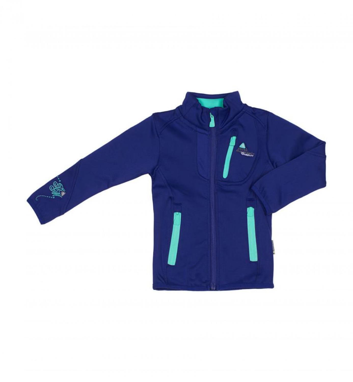 Sweter z polaru dla dziewczynki Peak Mountain Shell