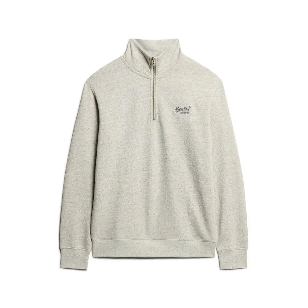 Bluza z zamkiem błyskawicznym Superdry Essential Logo Henley