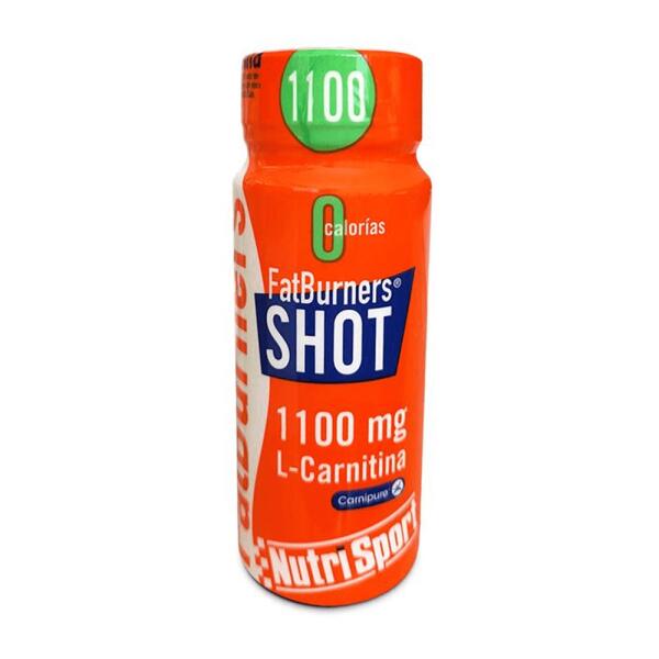 Spalacze tłuszczu SHOT z L-karnityną Carnipure® - 60 ml Neutral Nutrisport
