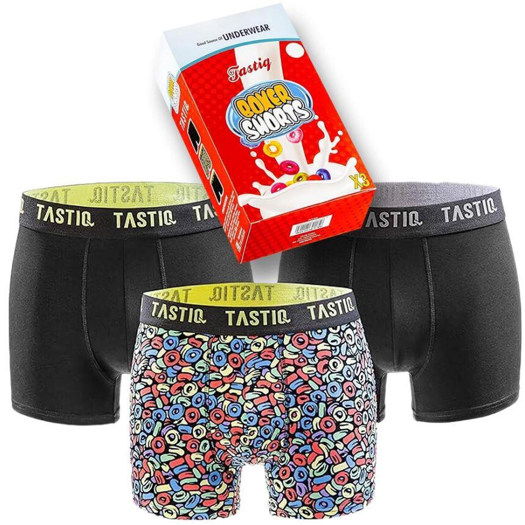 Tastiq bokserki 3 szt. w pudełku prezentowym S