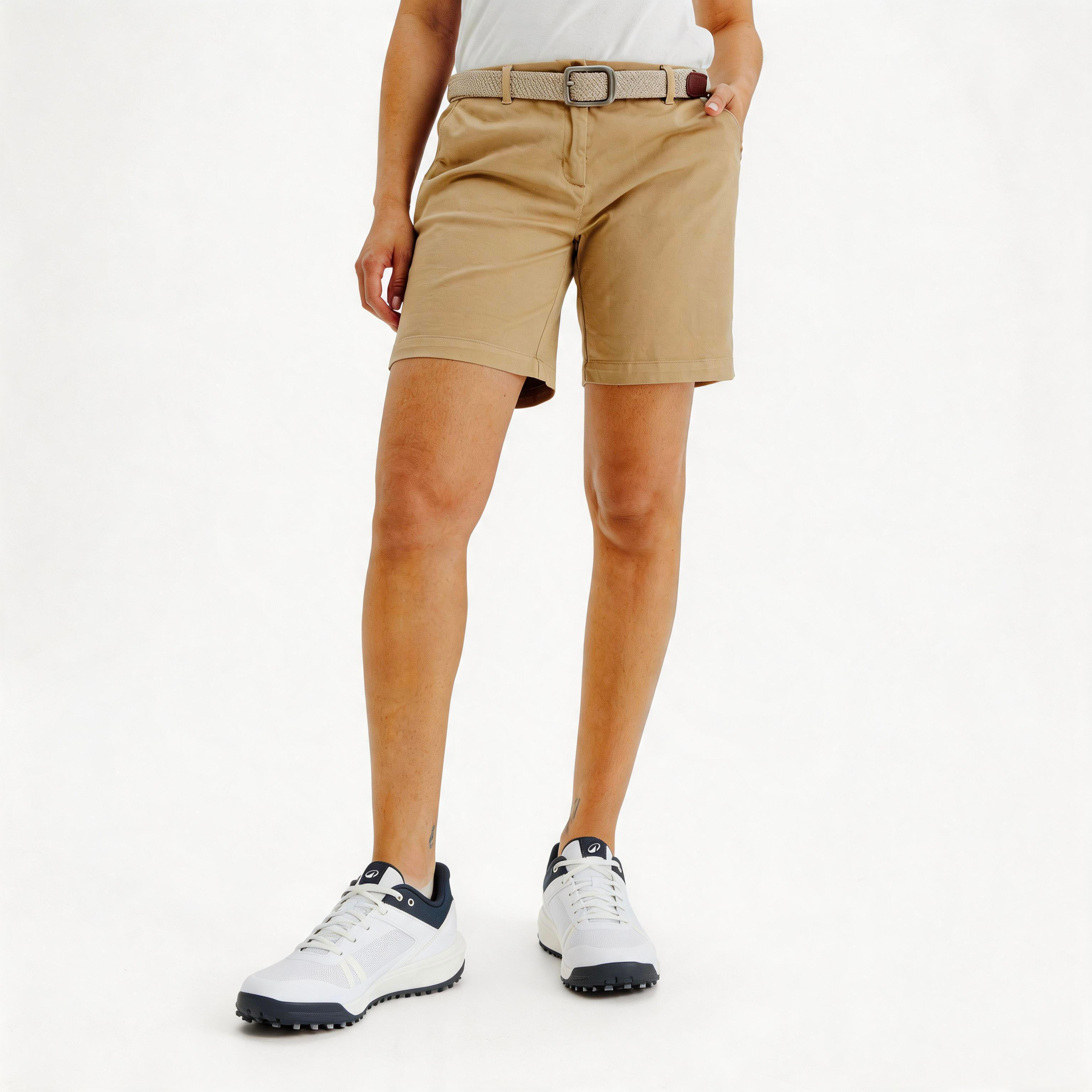 Spodenki do golfa chino damskie Inesis MW500