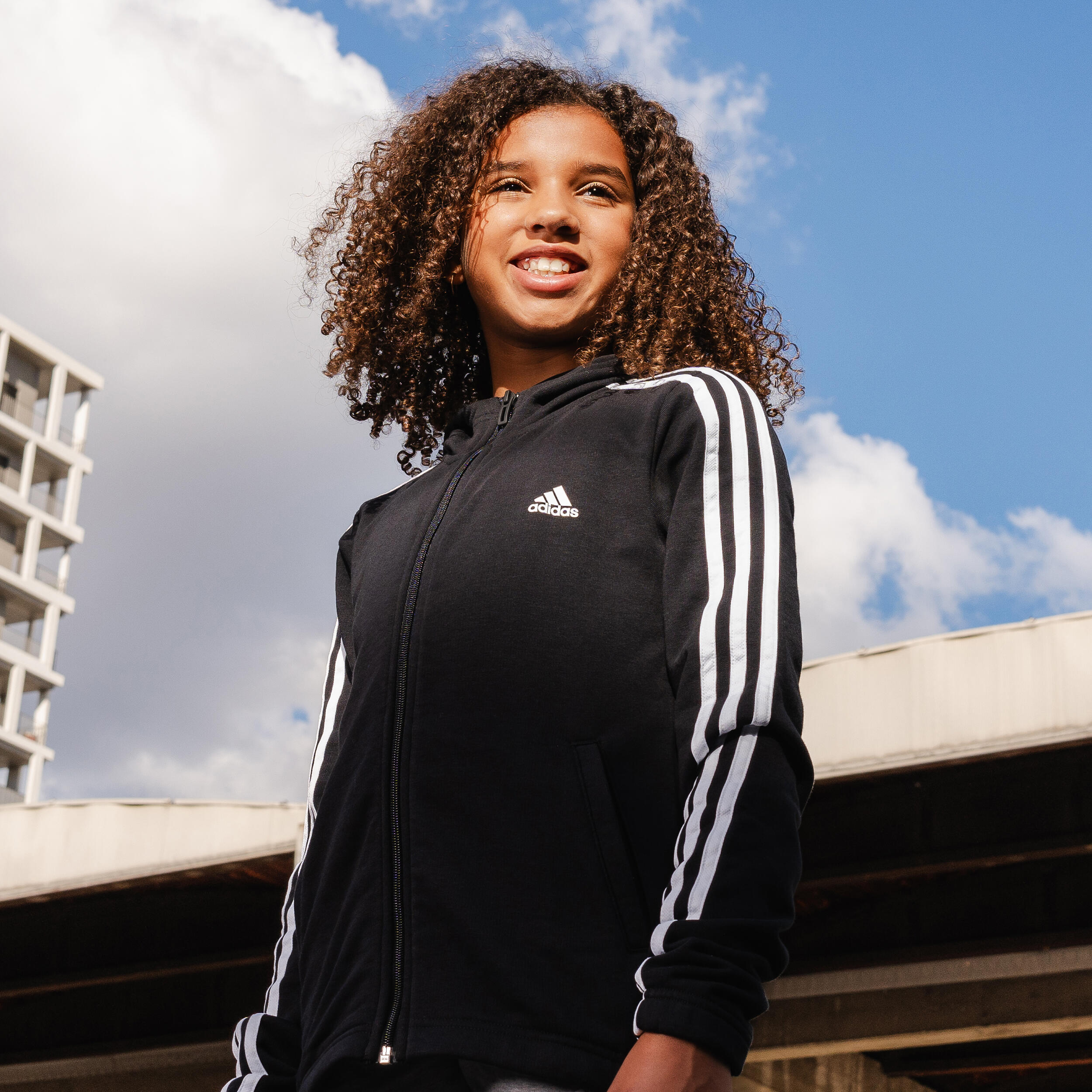 Bluza dziecięca ADIDAS rozpinana