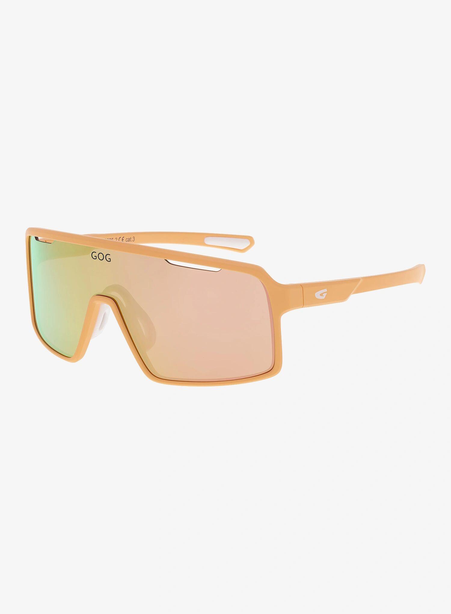 Okulary przeciwsłoneczne GOG Enki - matt orange/white/r.rose/gold