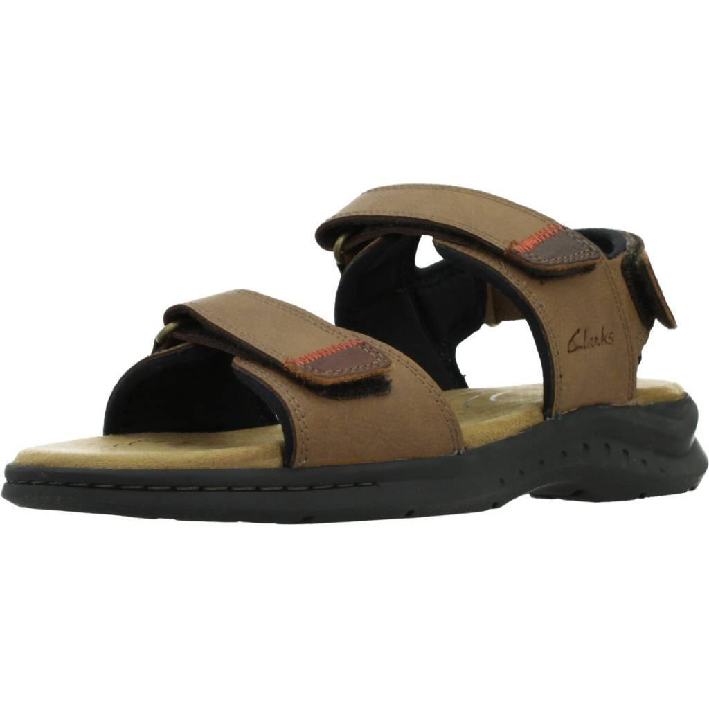Sandały CLARKS HAPSFORD CREEK Brązowy