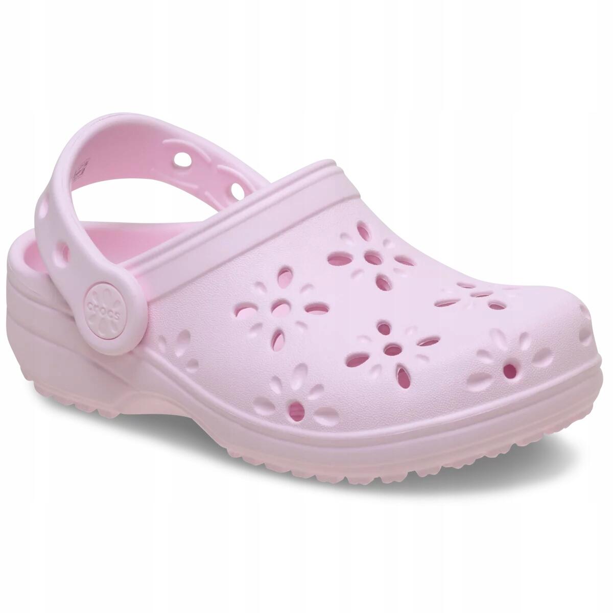 Chodaki Dla Dzieci Crocs Classic Floral Cut Out Clog
