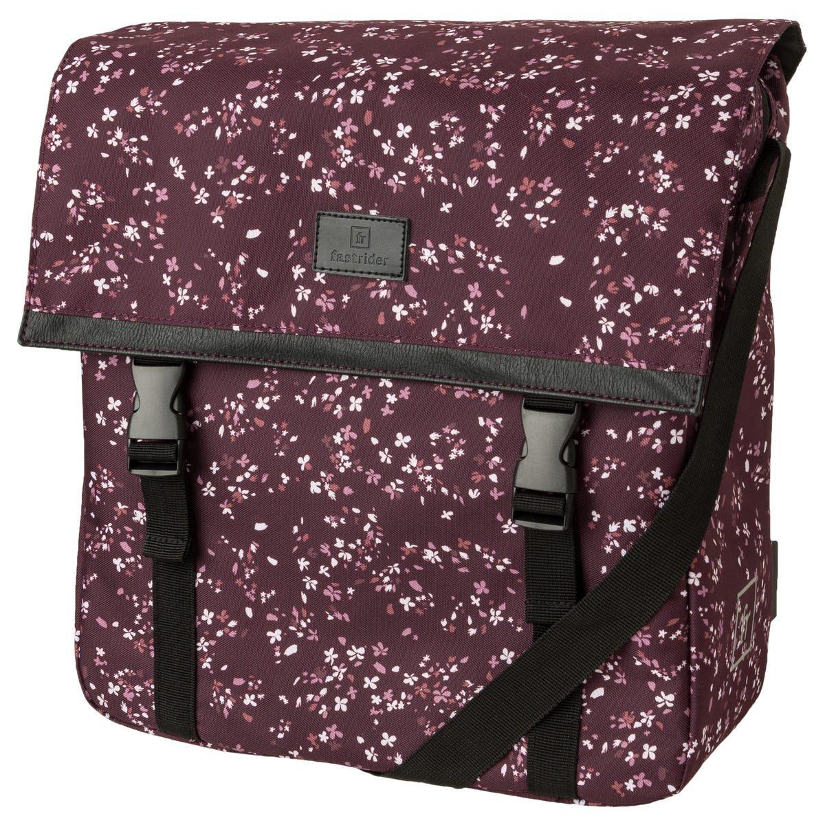Fastrider NARA SINGLE BIKE BAG TREND MINI FLOWER/EGGPLANT