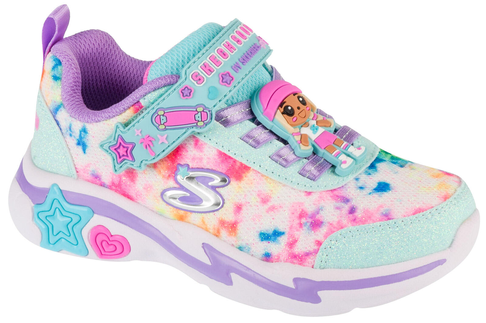 Buty sportowe Sneakersy dziewczęce, Snuggle Sneaks - Skech Squad