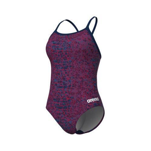 Damski kostium kąpielowy 1-częściowy Arena Snakeskin Lightdrop Back