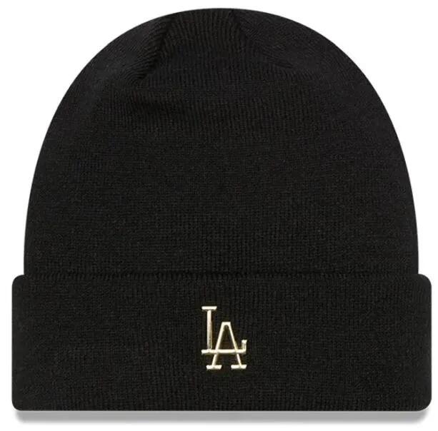 Czapka zimowa New Era LA Dodgers beanie czarno-złota