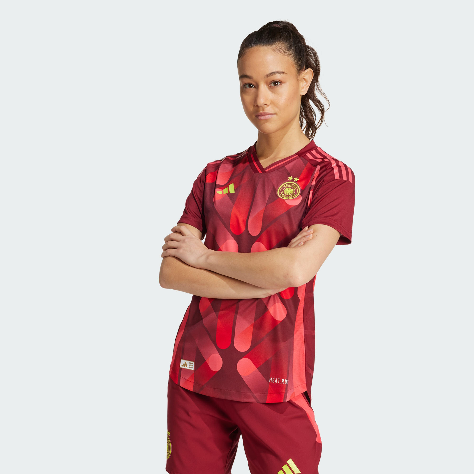 Koszulka Germany 25 (Women's Team) Away Authentic