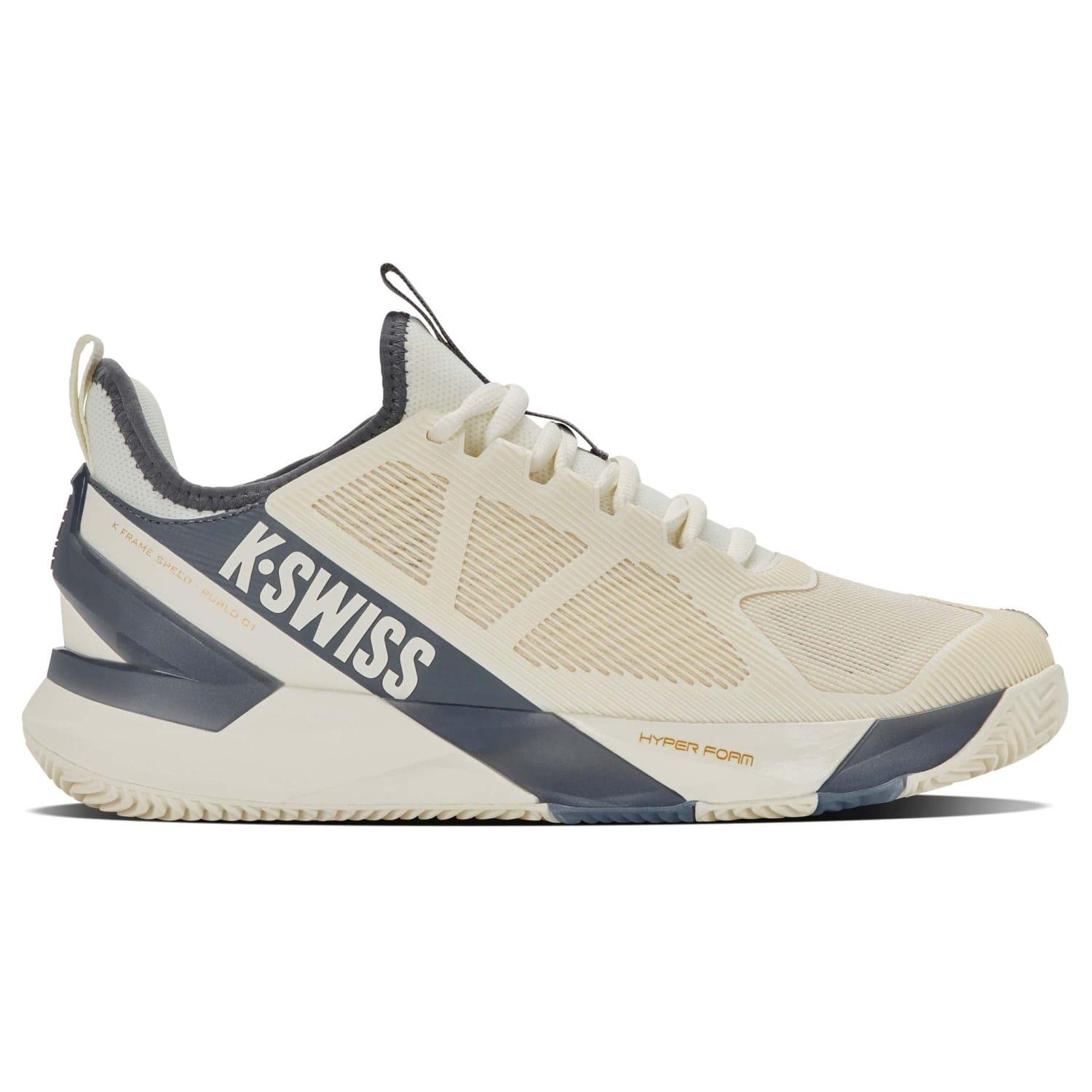 Sneakersy męskie K-swiss KFRME SPD RBLO CLAY do treningu beżowe (09485-154-M)