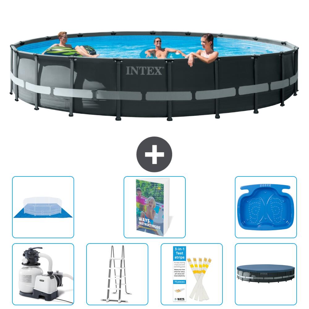 INTEX Basen Ultra XTR Okrągły - 610x122 cm - 8-częściowy S662